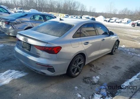 2024 Audi A3 Premium 40 Tfsi Quattro S Tronic из США, поврежденный, VIN WAUGUDGY8RA136659